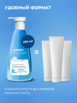 Зубная паста "Crispi" отбеливающая 250 мл