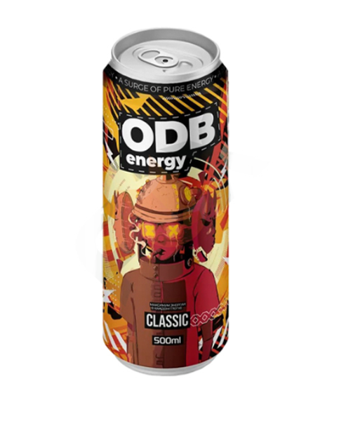 Цена на Напиток ODB Energy - Classic 500 мл Купить Напиток ODB Energy - Classic 500 мл