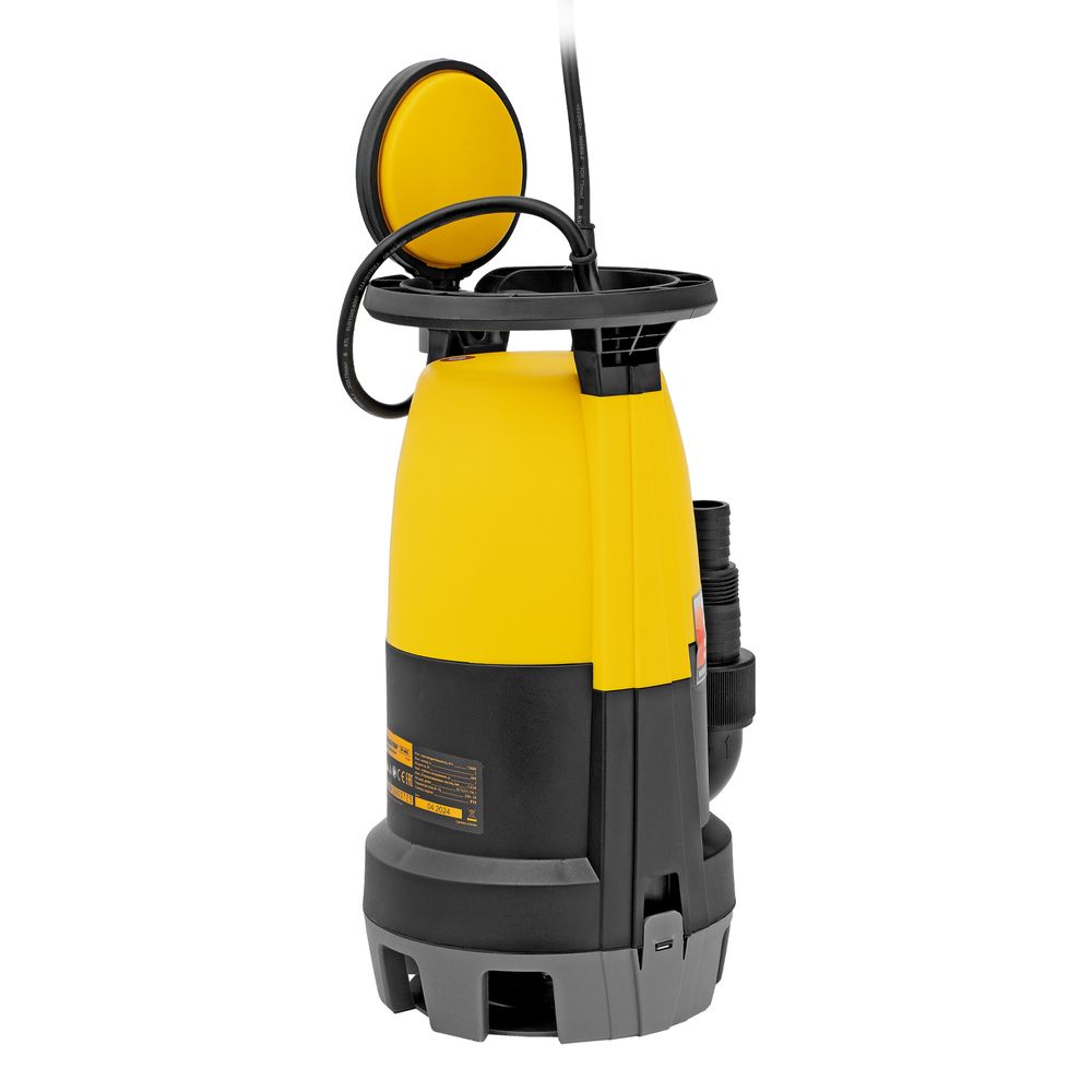 Насос дренажный для чистой и грязной воды DP-600S, 600 Вт, напор 7 м, 13000 л/ч Denzel
