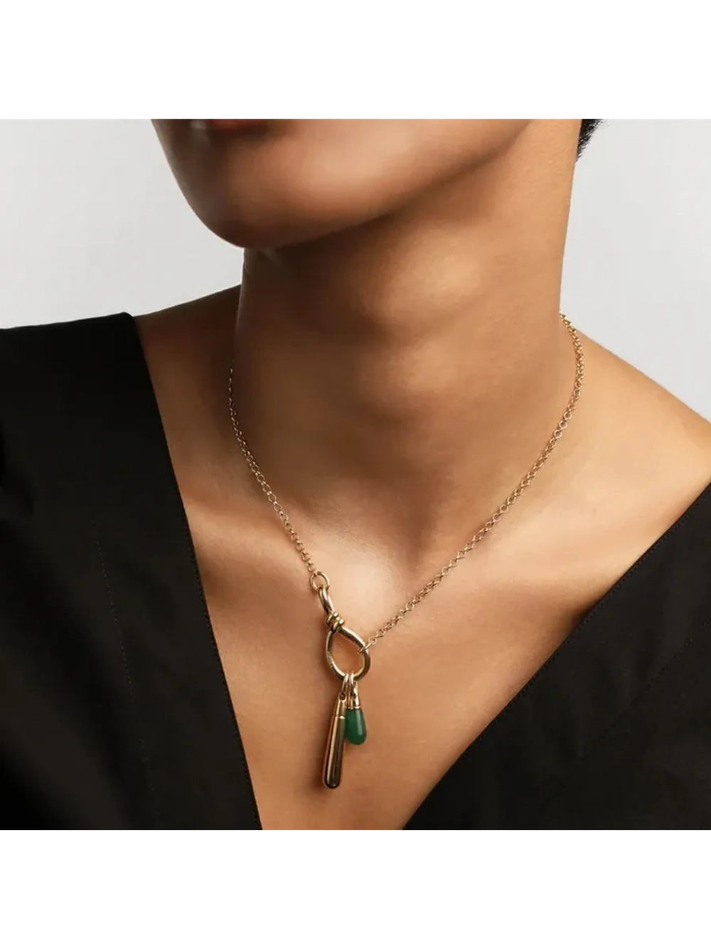 Цепочка женская PDPaola Stacker Clasp CO01-770-U