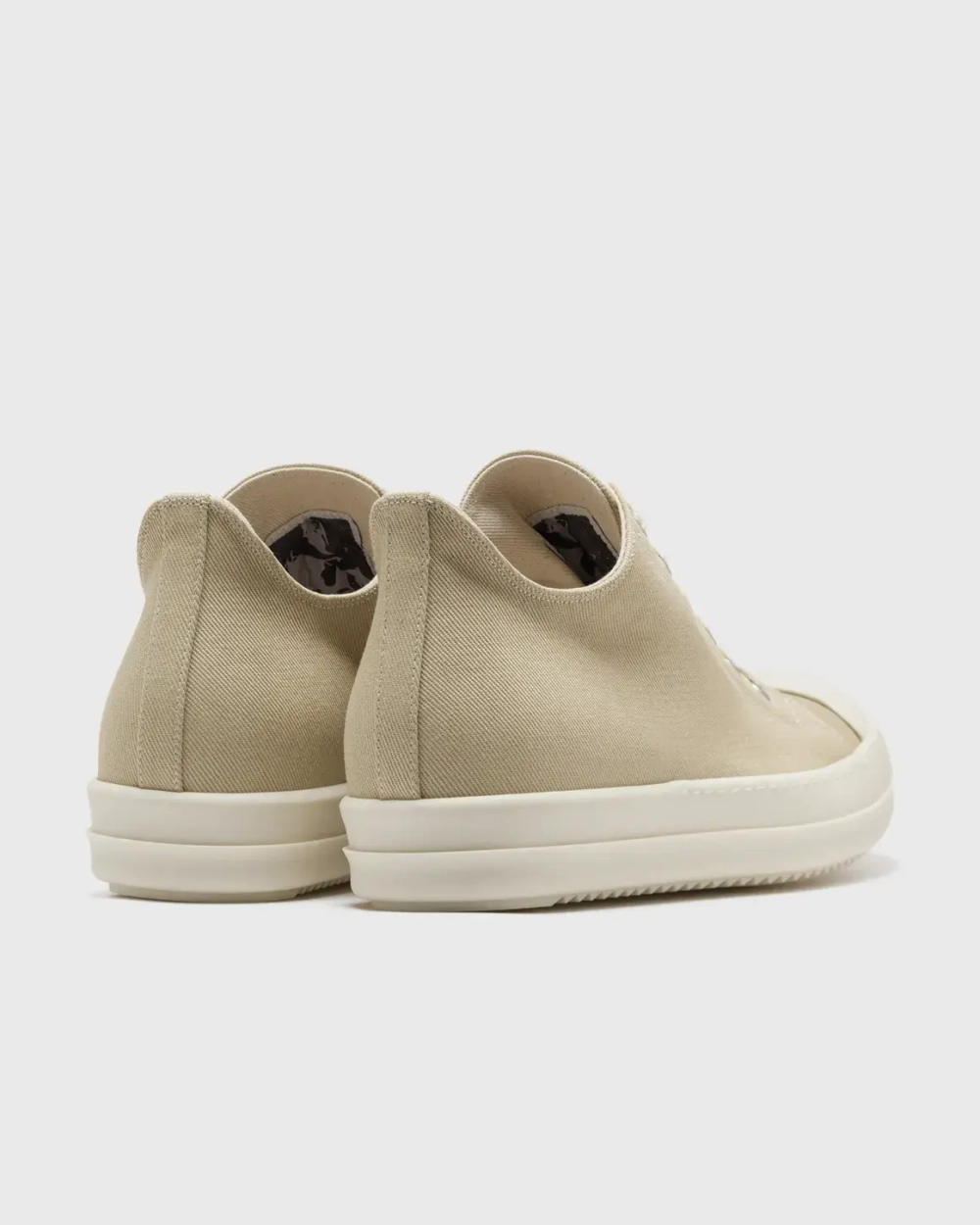 RICK OWENS DRKSHDW КРОССОВКИ БЕЖЕВЫЕ НИЗКИЕ HOLLYWOOD