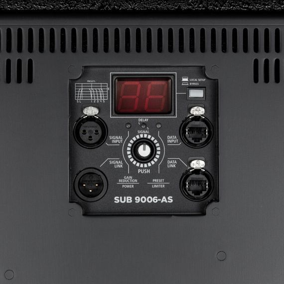 RCF SUB 9006-AS активный сабвуфер, 3600Вт, динамик 18 дюймов