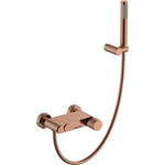 Смеситель для ванны с душем Boheme Stick 123-CB.4 COPPER BRUSHED SPIRALE