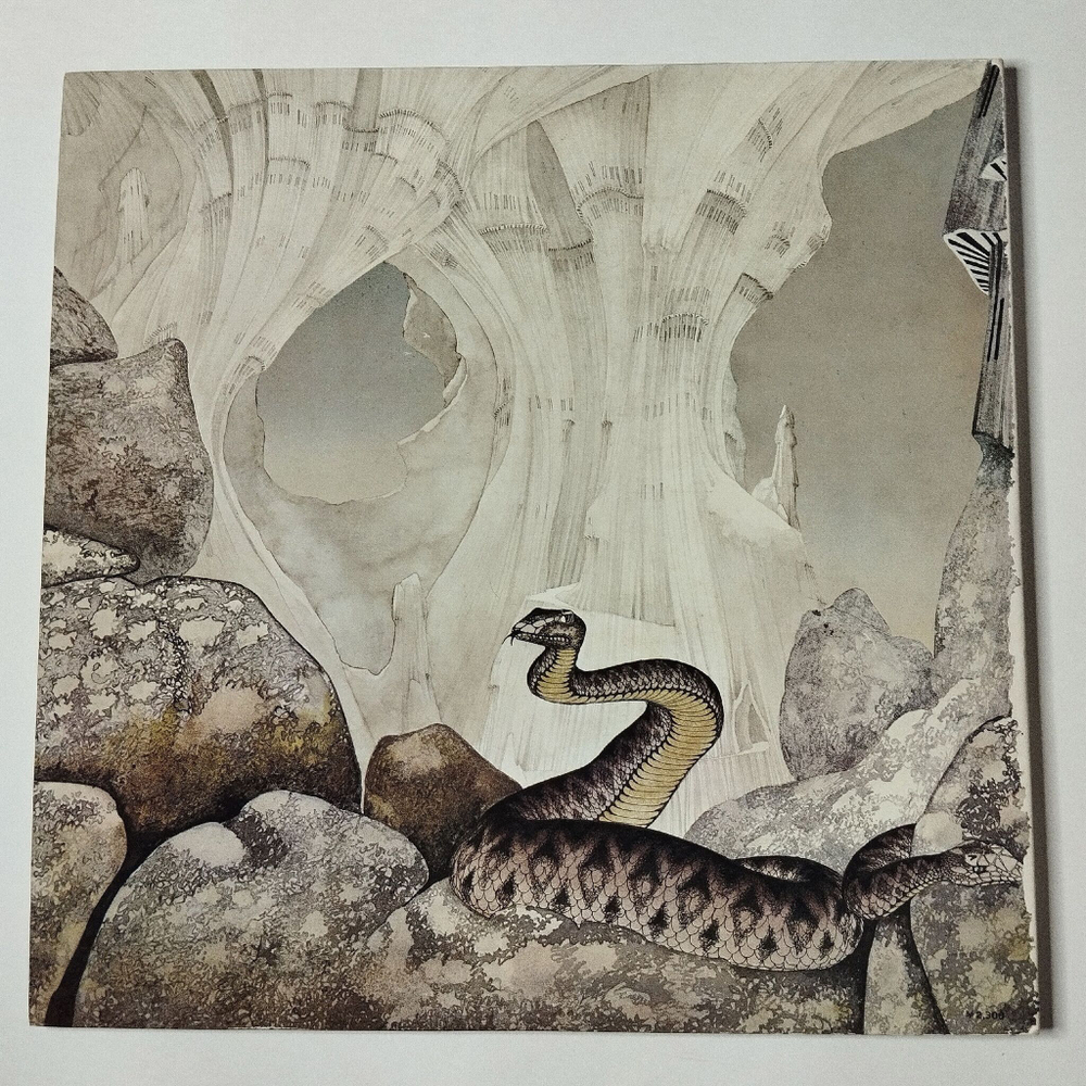 Винтажная виниловая пластинка LP Yes Relayer (Japan 1974) (Obi) (Promo)