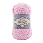 Пряжа Alize (Ализе) Velluto / уп.5 мот. по 100 г, 68м, 031 детский розовый A