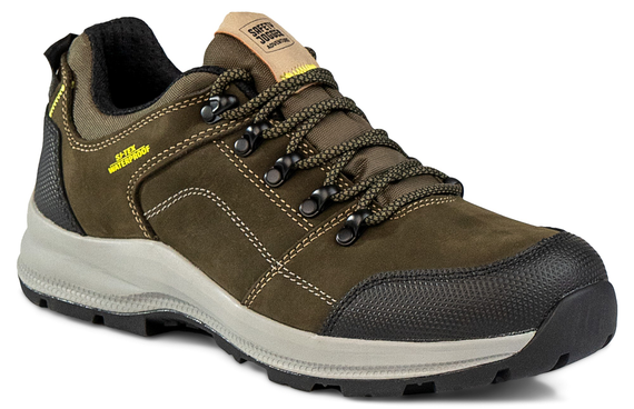 Полуботинки кожаные хаки Scout Low Safety Jogger Adventure 50.375