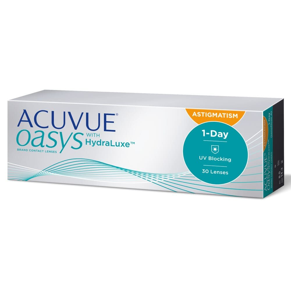 1-Day ACUVUE OASYS HYDRALUXE FOR ASTIGMATISM (30 шт)