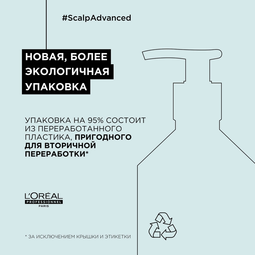 L'Oreal Скальп Анти-Ойл шампунь 500мл