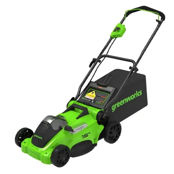 Газонокосилка аккумуляторная GREENWORKS GD40LM16X4 2517907ub