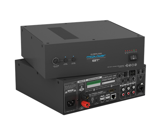 CVGAUDIO MCPLAYER 8T профессиональный микшер-усилитель, мощность 80W/100V