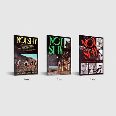 Альбом ITZY - Not Shy 3rd Mini Album 3 Version SET