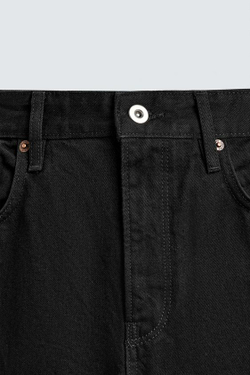 ZARA ДЖИНСЫ FLARE FIT, ЧЕРНЫЙ