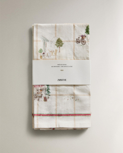 кухонное полотенце из хлопка Zara Home, фото 6
