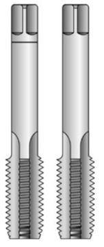Набор метчиков из 2-х, DIN 2181 HSS, UNF 4, 48 н/д Bucovice Tools 146004