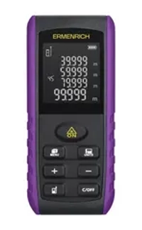 Лазерная рулетка Ermenrich Reel PRO GE60, фиолетовый