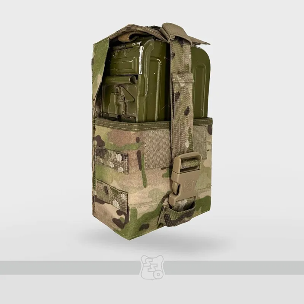 Сумка под коробку и ленту ПКМ 100 MOLLE с липучкой и фастексом