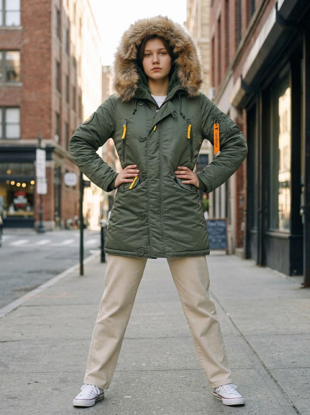 Apolloget Alaska Wmn (олива/желтый - s.green/yellow)