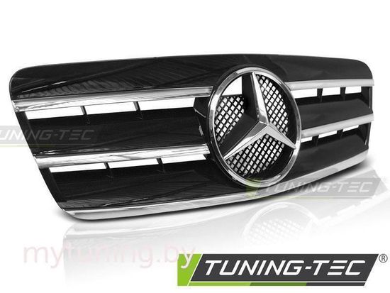 Решетка радиатора CL STYLE BLACK CHROME для Mercedes CLK W208