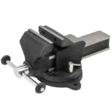 Тиски стальные поворотные с наковальней 80мм (3'') FORSTIME FT-6540303