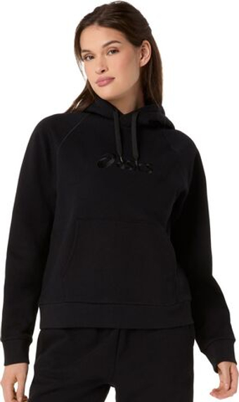 Женская Кофта теннисная Asics Logo Fleece Pullover - performance black