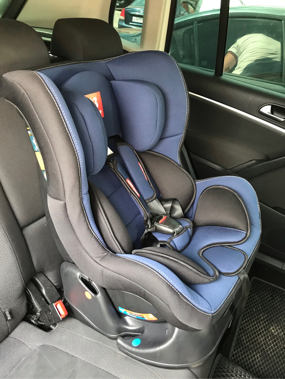 Автокресло детское GE-B (чёрно-голубой (black+blue)) Артикул: GE-B/8