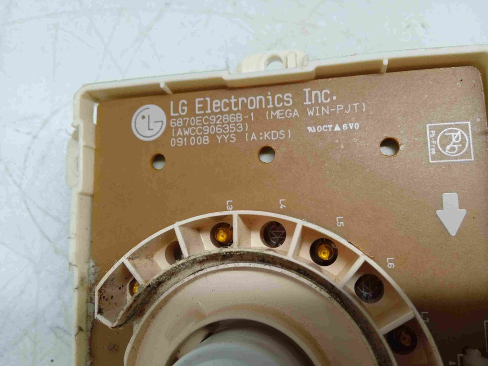 F1068LD1 кт260 Электронный модуль стиральной машины LG F1068LD1 б/у