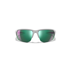Очки баллистические Wiley X Jakl Captivate Pol Green Mirror Polished White Frame