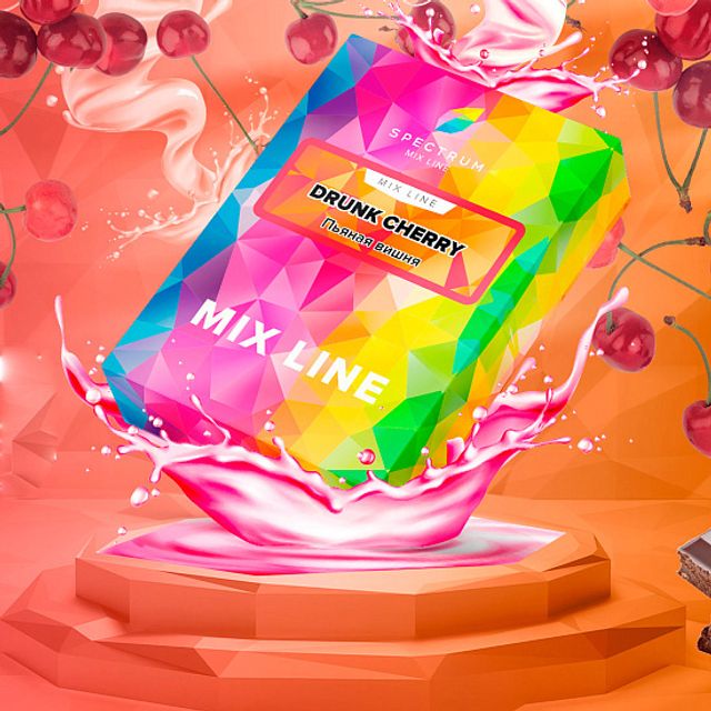 Табак Spectrum Mix Line - Drunk Cherry 40 г