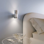 Настенный светильник 40021/1 LED хром/дымчатый, LED