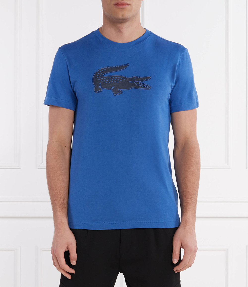 Футболка Lacoste - индиговой(TH2042)