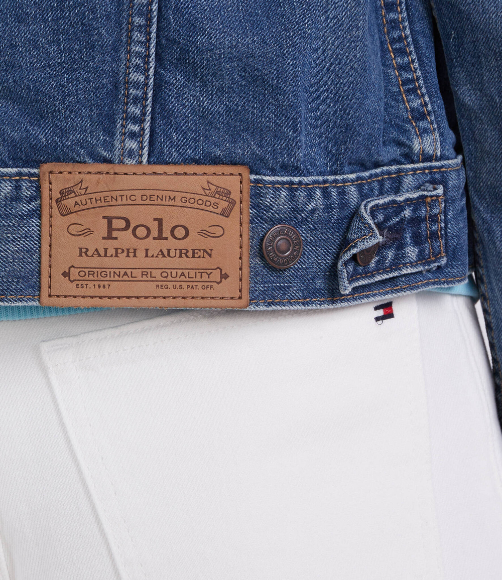 Джинсовая куртка POLO RALPH LAUREN - голубой(211890141)