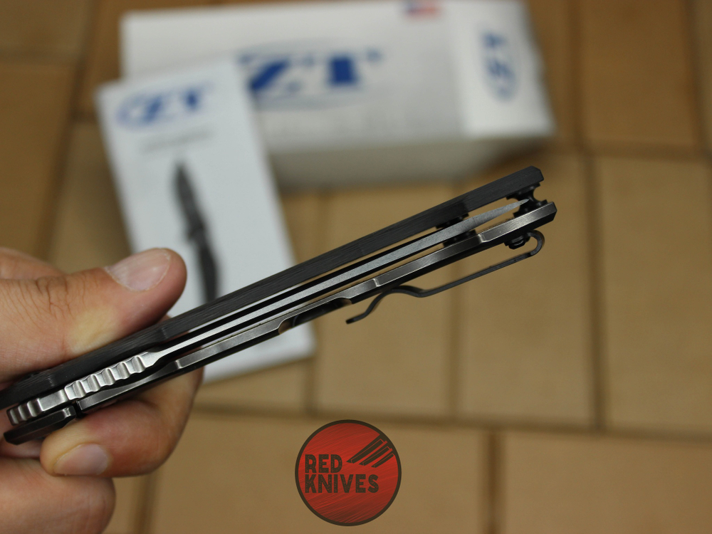 Нож Zero Tolerance 0452 CFTi - рукоять титан, карбон ZT0452CFTI