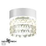358997 OVER NT23 000 белый Накладной светодиодный светильник IP20 LED 4000K 10W 85-265V AURA