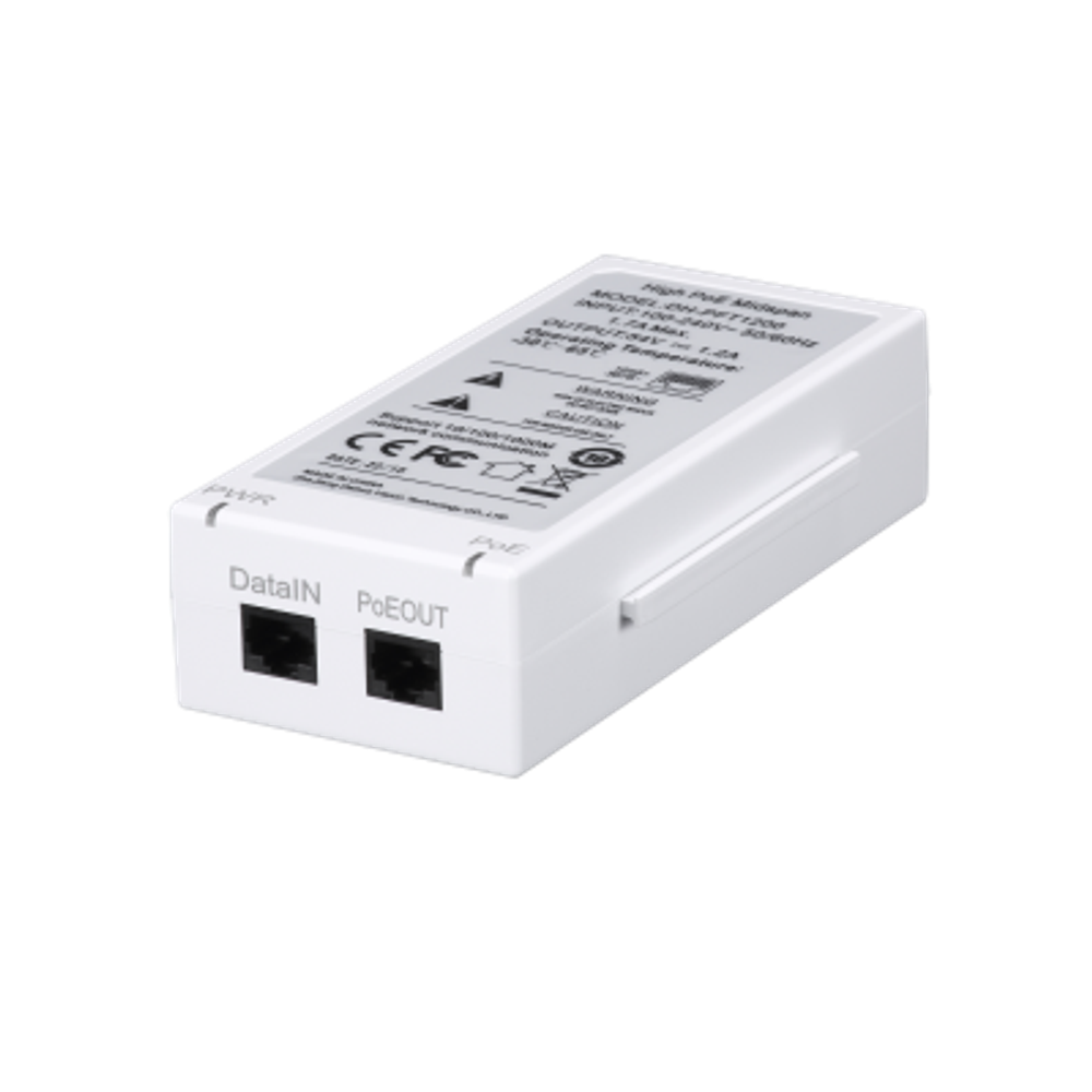 Инжектор PoE Dahua DH-PFT1200