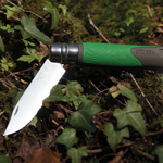 Нож складной Opinel №12 ExploreTick Remover, зеленый