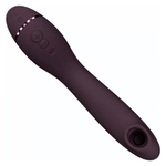 Фиолетовый вибромассажёр 17,6см для точки G c вакуумной стимуляцией Womanizer OG Pleasure Air for the G-Spot Vibrator & Stimulator Purple WZ171SG3