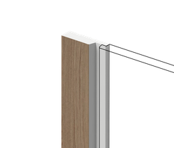 Финишный молдинг декорированный HiWood, 270x4,2 см