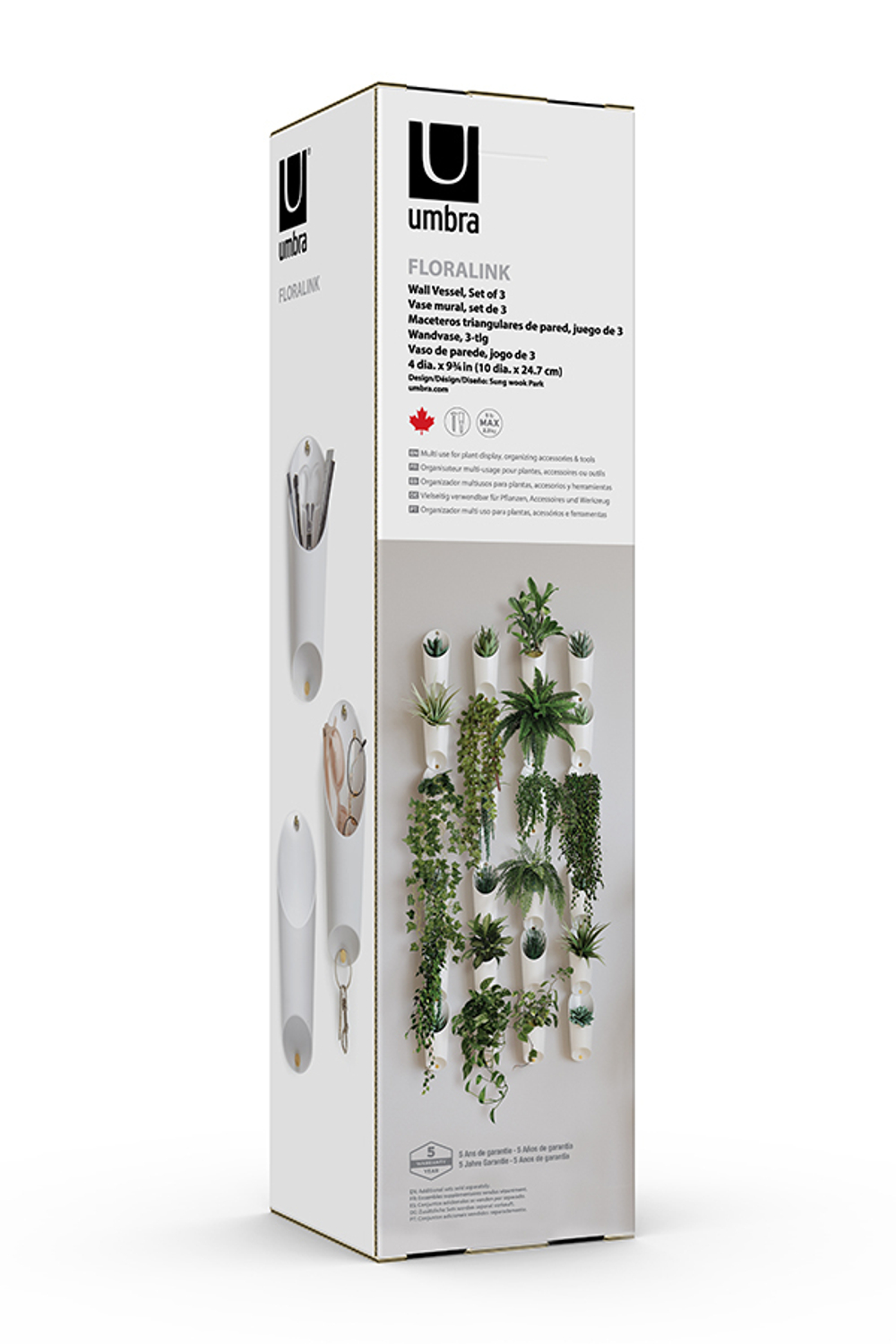 Органайзер настенный Floralink белый