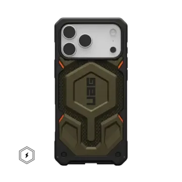 UAG Monarch Pro Kevlar® with MagSafe Series Case for Apple iPhone 17 Pro Max Kevlar Element Green (Зелёный)