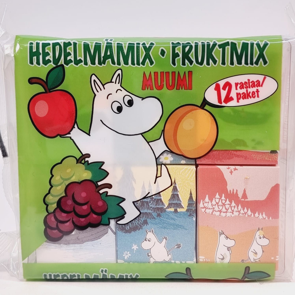 Moomin фруктовая смесь Frugi "Hedelmamix Fruktmix Muumi" 168 г (из Финляндии)