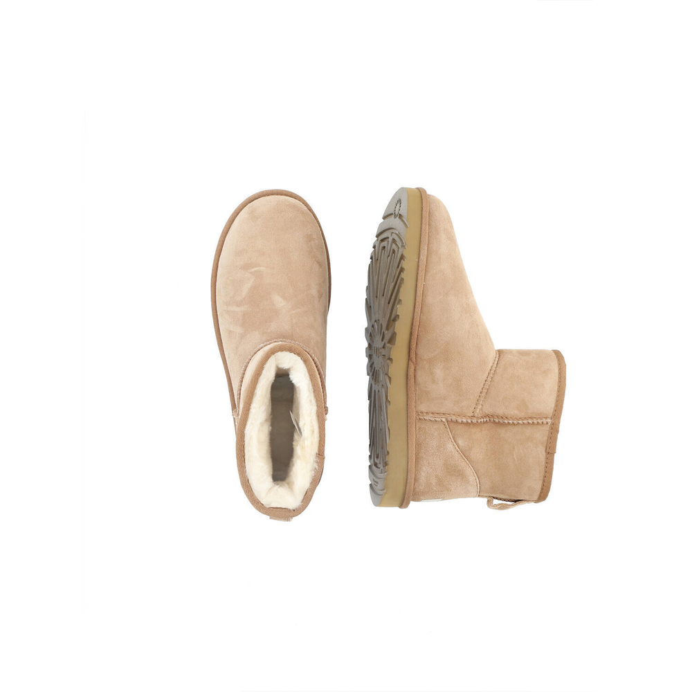Утепленные высокие сапоги M CLASSIC MINI UGG - коричневый(1002072)