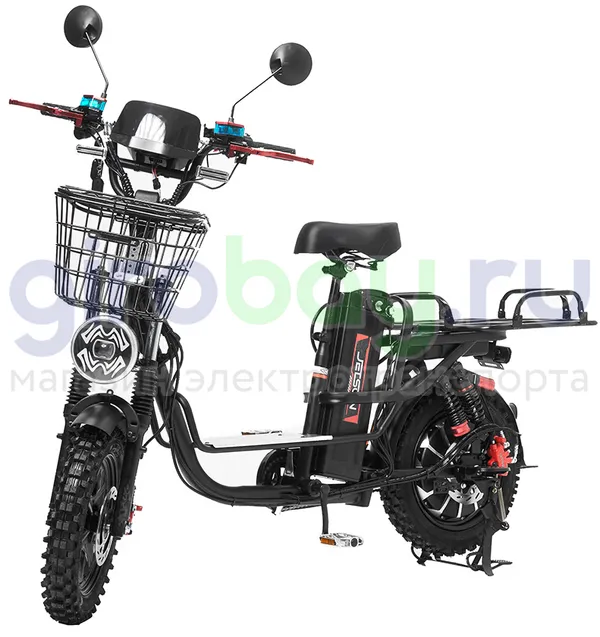 Электровелосипед Jetson Monster CROSS 1200W (60V/21Ah) двойные амортизаторы фото №4