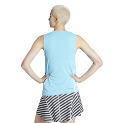 Женский топ теннисный Adidas Match Tank Pro - небесный