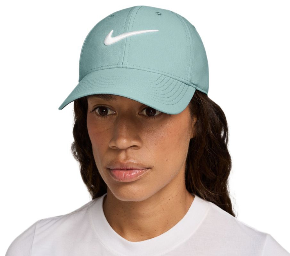 Теннисная кепка Nike Dri-Fit Club Structured Swoosh - cannon/white