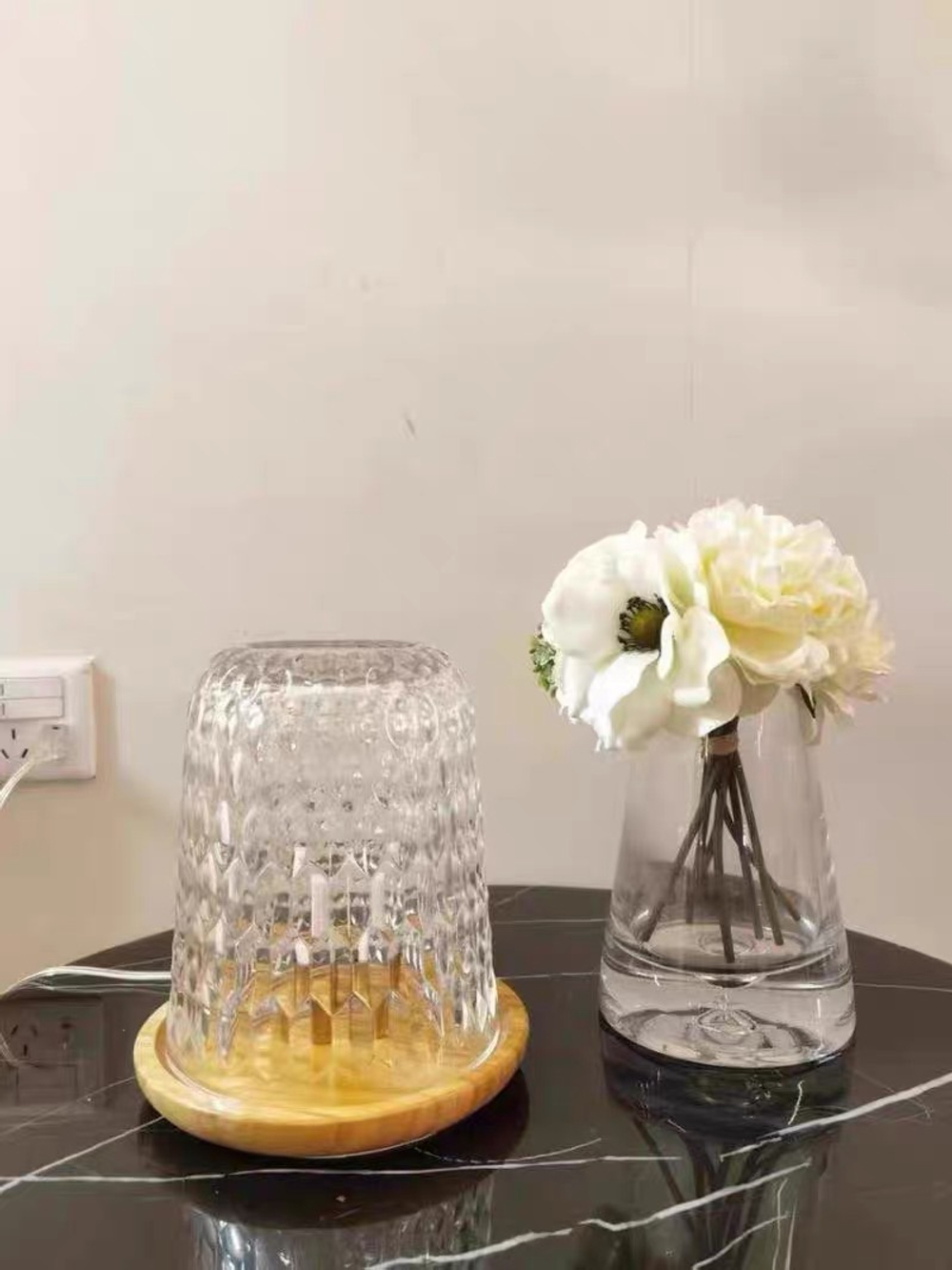 Table design lamp Folia Footed by Saint-Louis