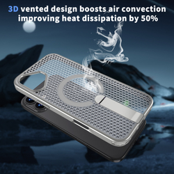 Прозрачный чехол Mesh Pro Magnetic Case для iPhone 16