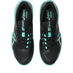 Теннисные кроссовки Asics Solution Speed FF 4 Clay - black/aurora green