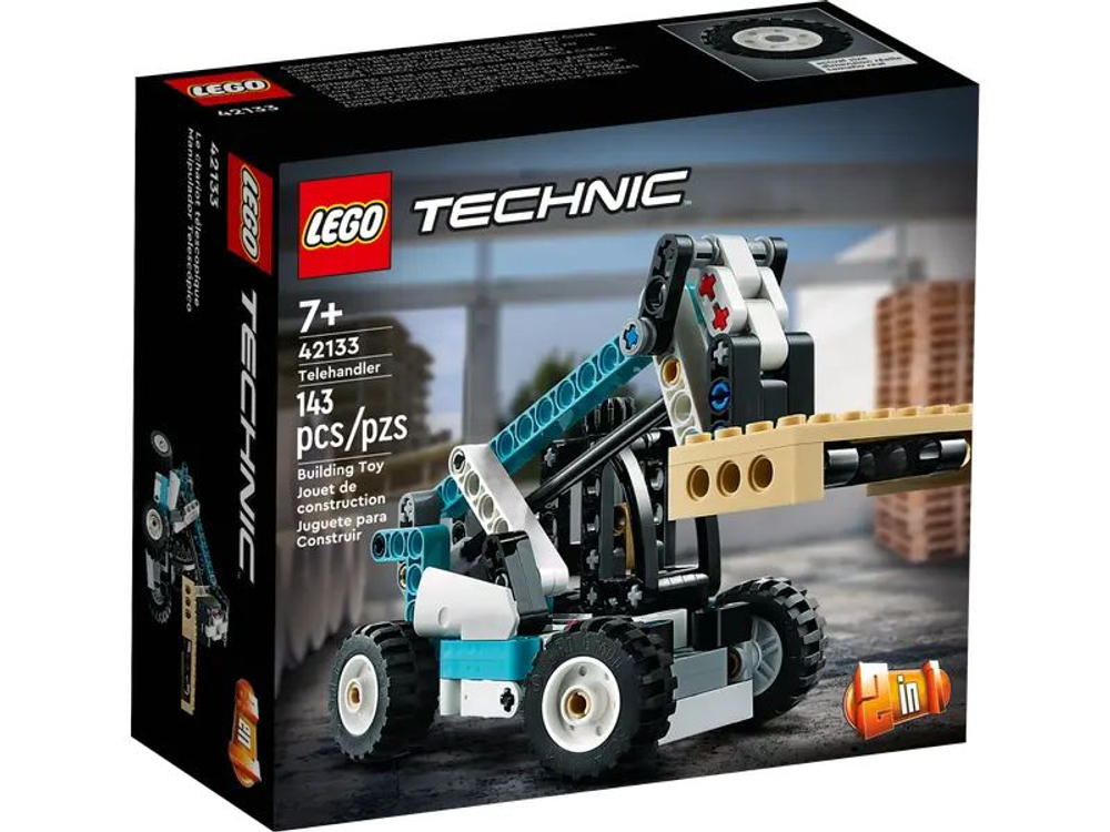Конструктор Телескопический погрузчик Technic 42133, деталей 238 шт. (Чехия)