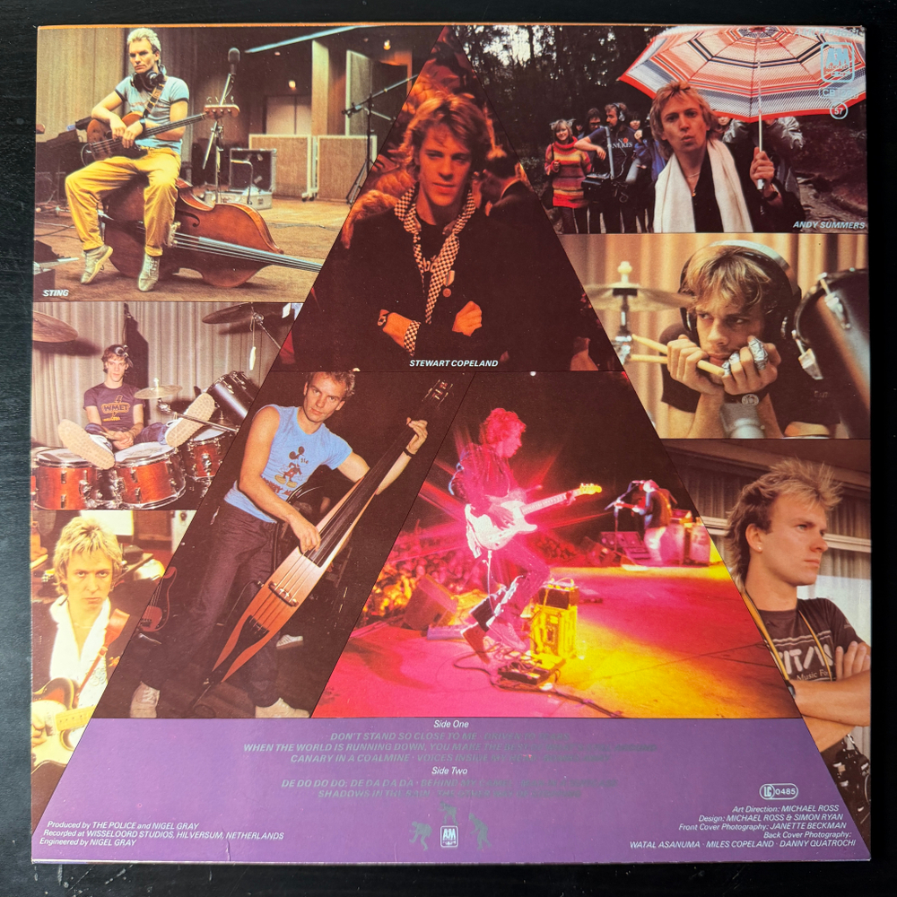 The Police ‎– Zenyatta Mondatta (Голландия 1980г.)