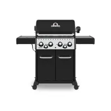 Газовый гриль Broil King Crown 490, 6 горелок, вертел, чёрный